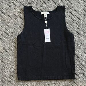 Lilly Pulitzer Black Sweater Shell